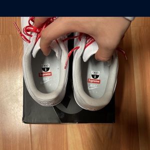 Supreme Air Force 1 white unworn brand new of all